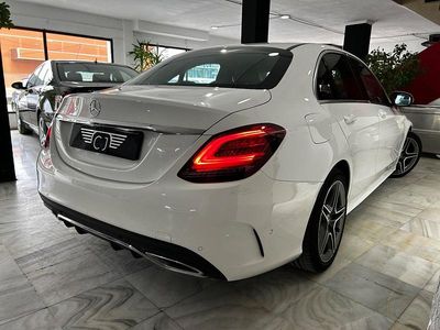 Usado Mercedes C200 AMG 150 CV (110 kW) 2018 Blanco Berlina