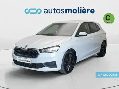 Usado Skoda Fabia Sport 110 CV (80 kW) 2021 Blanco Utilitario