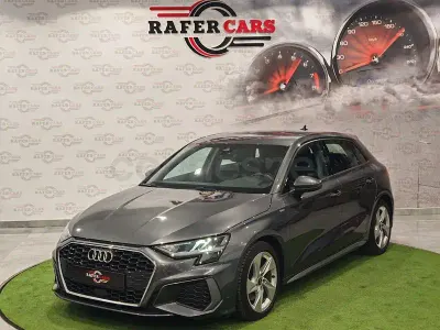 Usado Audi A3 S-Line 150 CV (110 kW) 2021 Gris / plata Berlina