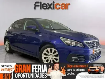 Usado Peugeot 308 Access 110 CV (80 kW) 2020 Azul Berlina