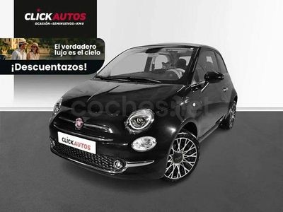 Usado Fiat 500C 70 CV (51 kW) 2023 Negro Descapotable