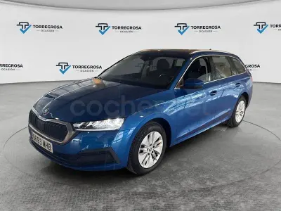Occasion Skoda Octavia Ambition 150 ch (110 kW) 2023 Bleue Break