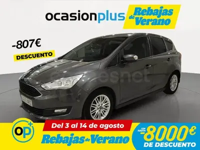 Usado Ford C-MAX Trend 125 CV (91 kW) 2018 Gris / plata Monovolumen