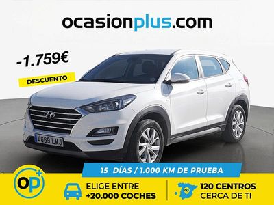 Usado Hyundai Tucson 116 CV (85 kW) 2021 Blanco SUV