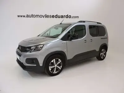 Usado Peugeot Rifter GT-line 131 CV (96 kW) 2019 Gris Monovolumen