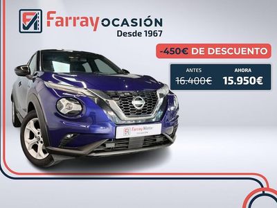Azul Usado 2021 Nissan Juke Acenta SUV | 15.950 € (Precio justo)