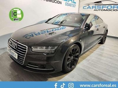 Usado Audi A7 Sportback 272 CV (200 kW) 2016 Negro Utilitario