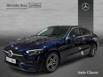 Usado Mercedes C220 200 CV (147 kW) 2023 Azul Familiar
