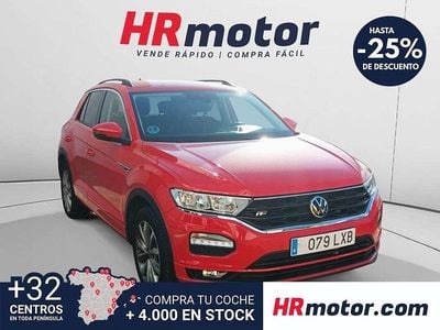 Usado VW T-Roc Advance 150 CV (110 kW) 2022 Rojo SUV