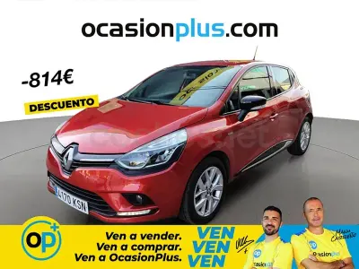 Usado Renault Clio IV LIMITED 90 CV (66 kW) 2018 Rojo Berlina