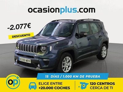 Usado Jeep Renegade Altitude 130 CV (95 kW) 2024 Azul SUV
