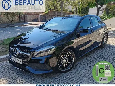 Usado Mercedes A200 136 CV (100 kW) 2017 Negro Berlina