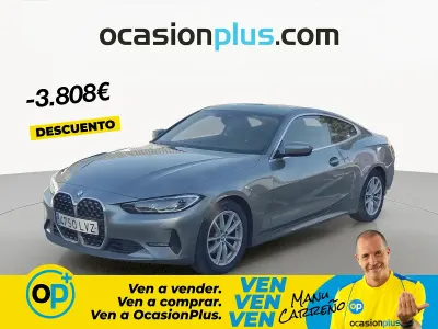Usado BMW 420 Coupé 190 CV (139 kW) 2022 Gris Coupe