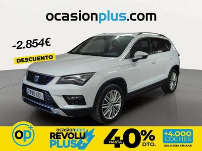 Usado Seat Ateca 4Drive 190 CV (139 kW) 2017 Blanco SUV