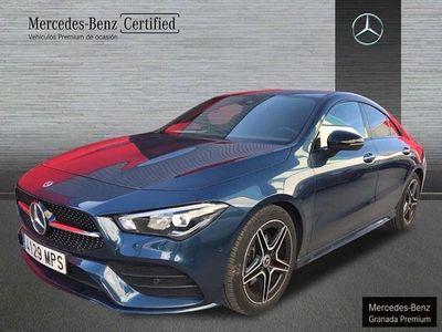 Azul Usado 2024 Mercedes CLA200 Berlina | 37.900 € (Precio justo)