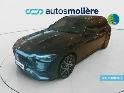 Usado Mercedes C300 AMG 408 CV (300 kW) 2024 Gris Familiar