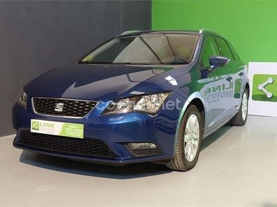 Brugt Seat Leon ST Style 105 HK (77 kW) 2015 Blå Stationcar