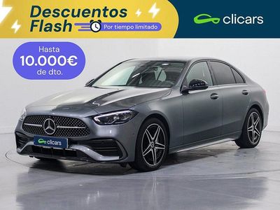 Usado Mercedes C200 163 CV (119 kW) 2023 Gris / plata Berlina