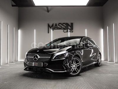 Negro Usado 2016 Mercedes A180 AMG line Berlina | 16.999 € (Un poco caro)