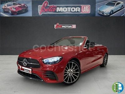 Rojo Usado 2022 Mercedes E450 Descapotable | 55.990 €