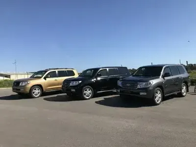 Begagnad Toyota Land Cruiser 286 HK (210 kW) 2008 Grå SUV