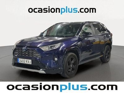 Usado Toyota RAV4 Hybrid 218 CV (160 kW) 2019 Azul SUV
