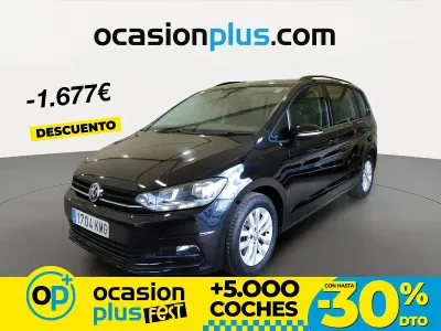 Usado VW Touran Business 115 CV (84 kW) 2018 Negro Monovolumen
