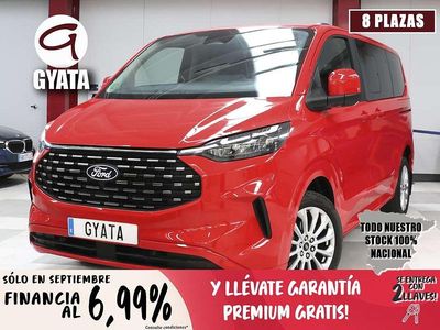 Rojo Usado 2024 Ford Tourneo Custom Titanium Van | 46.990 € (Caro)