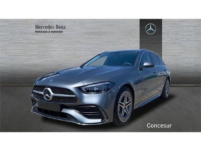 Usado Mercedes C220 AMG line 200 CV (147 kW) 2024 Cinza selenite