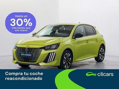 Usado Peugeot 208 Allure 101 CV (74 kW) 2025 Amarillo Utilitario