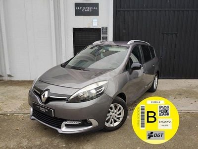 Usado Renault Grand Scénic III LIMITED 130 CV (95 kW) 2014 Gris / plata Monovolumen
