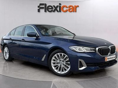 Usado BMW 530e 292 CV (214 kW) 2021 Azul Berlina