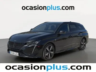 Usado Peugeot 308 SW GT 131 CV (96 kW) 2022 Negro Familiar