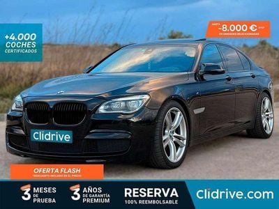 Usado BMW 740 306 CV (225 kW) 2014 Negro Berlina