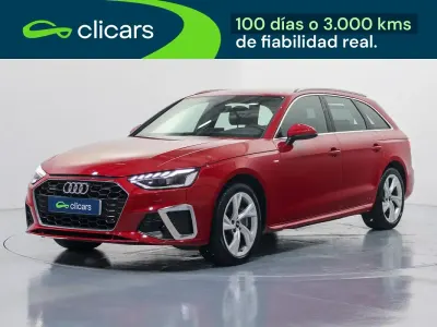Usado Audi A4 S-Line 204 CV (150 kW) 2022 Rojo Familiar