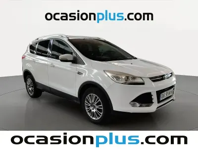 Usado Ford Kuga Titanium 150 CV (110 kW) 2013 Blanco SUV