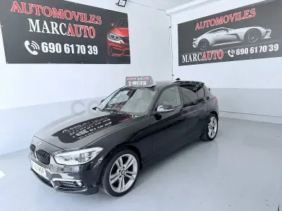 Usado BMW 120 190 CV (139 kW) 2020 Negro Utilitario