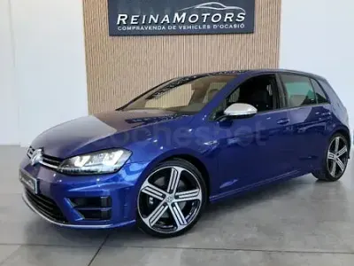 Usado VW Golf VII R 300 CV (220 kW) 2015 Azul Berlina