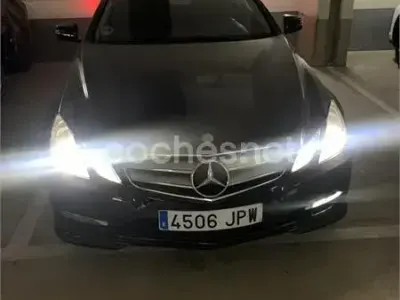 Usado Mercedes E350 258 CV (189 kW) 2016 Negro Descapotable