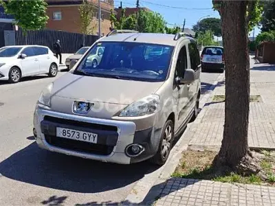 Usado Peugeot Partner Tepee 90 CV (66 kW) 2010 Beige Monovolumen