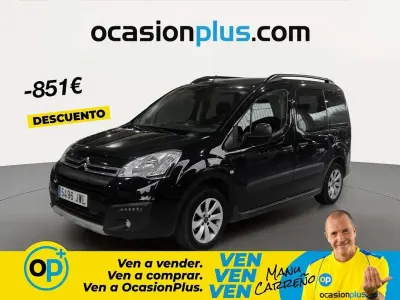 Usado Citroën Berlingo PureTech 110 CV (80 kW) 2017 Negro Monovolumen