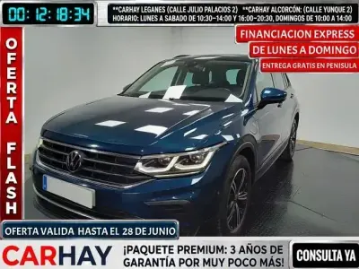 Usado VW Tiguan Life 245 CV (180 kW) 2022 Azul SUV