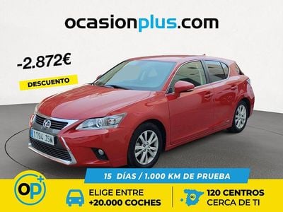 Rojo Usado 2016 Lexus CT200h Executive Line Utilitario | 12.028 € (Buen precio)