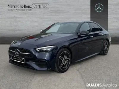 Usado Mercedes C200 204 CV (150 kW) 2022 Azul cavansita
