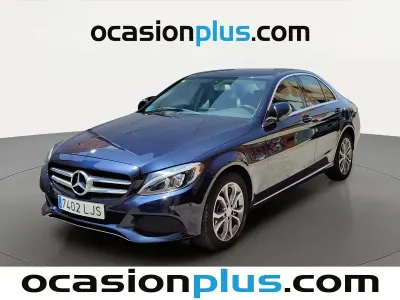 Usado Mercedes C350e 279 CV (205 kW) 2016 Azul Berlina