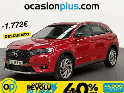 Usado DS Automobiles DS7 Crossback Performance 131 CV (96 kW) 2019 Rojo SUV