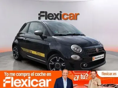 Usado Fiat 500 69 CV (50 kW) 2017 Negro Utilitario