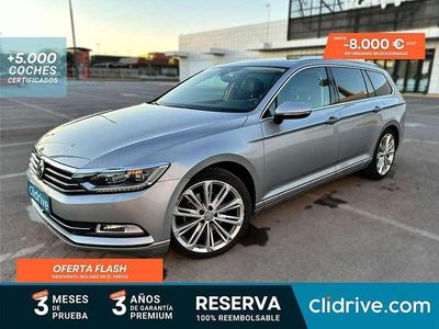 Usado VW Passat Sportline 190 CV (139 kW) 2017 Gris Familiar