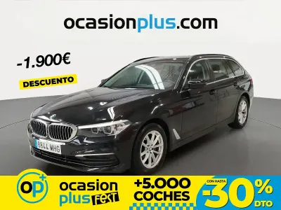 Käytetty BMW 520 190 HP (139 kW) 2018 Musta Farmari