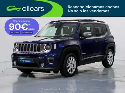 Usado Jeep Renegade Limited 130 CV (95 kW) 2022 Azul SUV